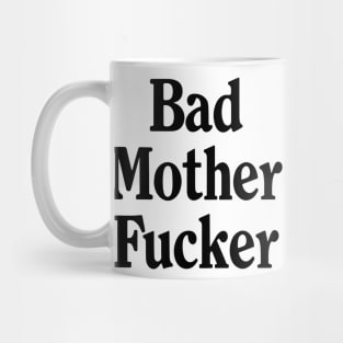 Quentin Tarantino Bad Mother Fucker Quote Mug